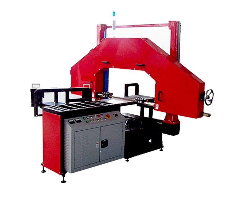 Hdpe Pipe Band Saw Cutting Machine
